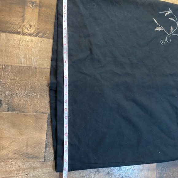 Harve Bernard Embroidered Wool Blend Shift Dress Zipper Women Size 14 Black NWT - Picture 9 of 16